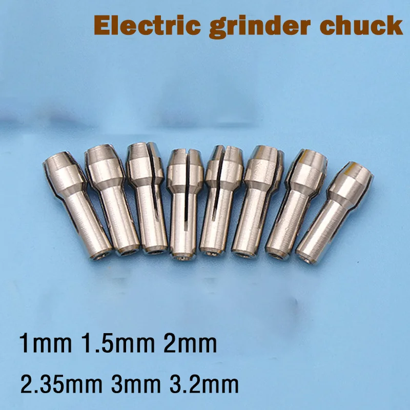 2Pcs Dremel Mini Drill Chucks Drill 1/1.5/2/2.35/3/3.2mm Collet for an Electric Grinder for Power Rotary Tool