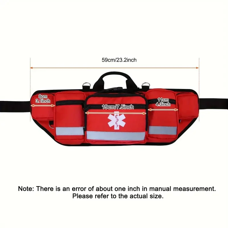 Disaster Relief Bag First Aid Kit Emergency Rescue Backpack/Waist Bag Large Capacity Classified Storage Survival Kits Bag