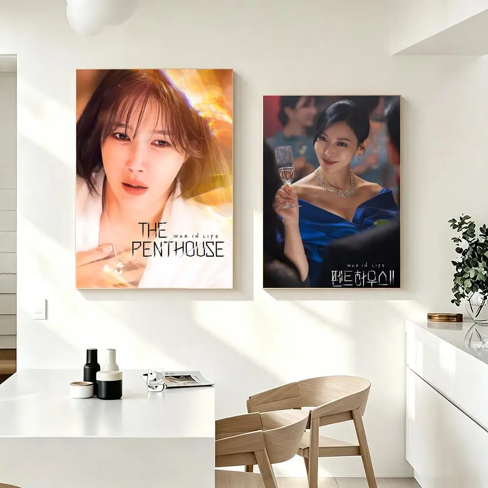 drama Penthouse Poster Poster HD Printing Fresh Elegant Style Wall Art Home Decor For Living Room Bedroom Gift
