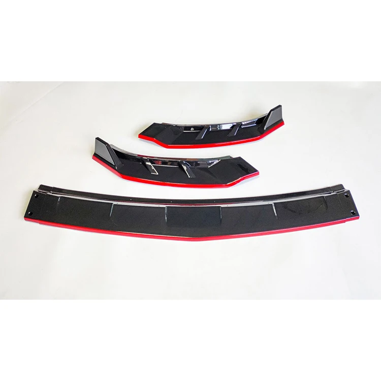 Modified Front Shovel Anti-Collision Rubber Strip Front Lip Decoration For Changan UNIs-T