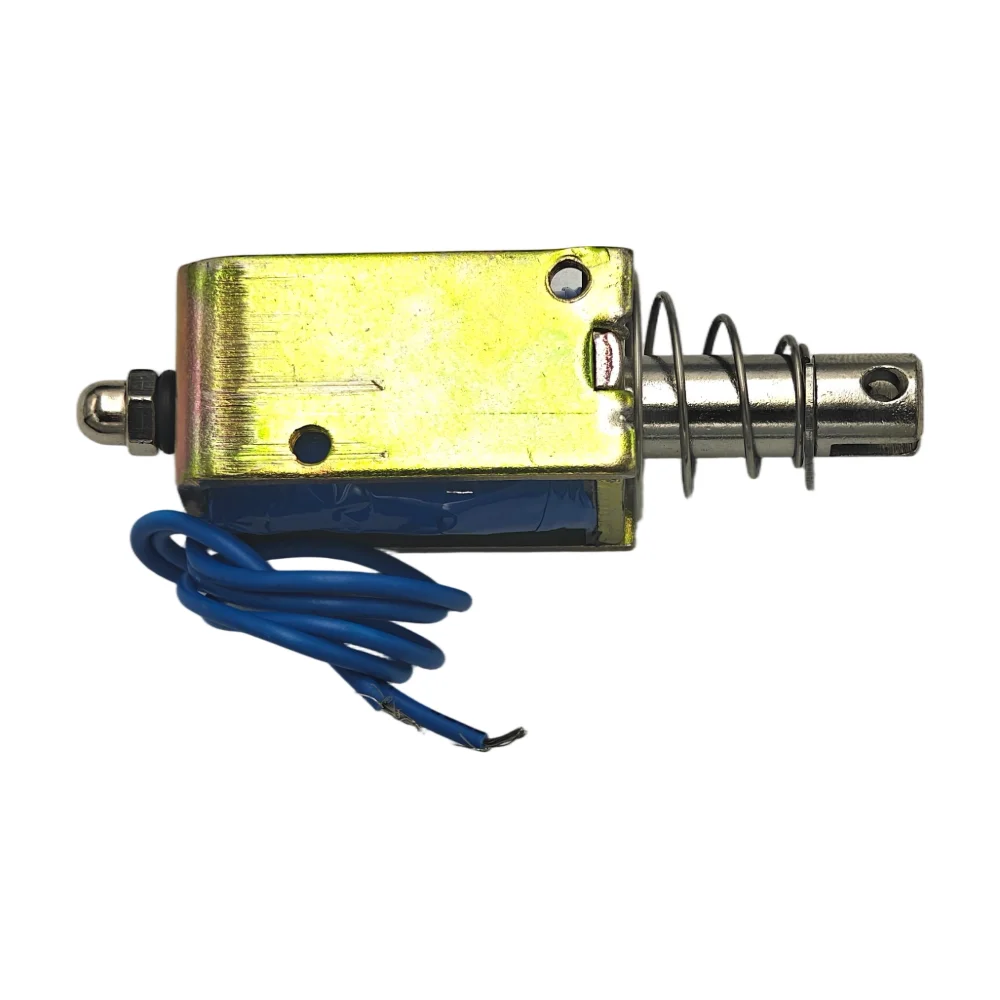 JF-1039 JF-1039B DC12V 24V Push Pull Frame Solenoid Electromagnet 25N Force 10mm Stroke Linear Actuator Industrial