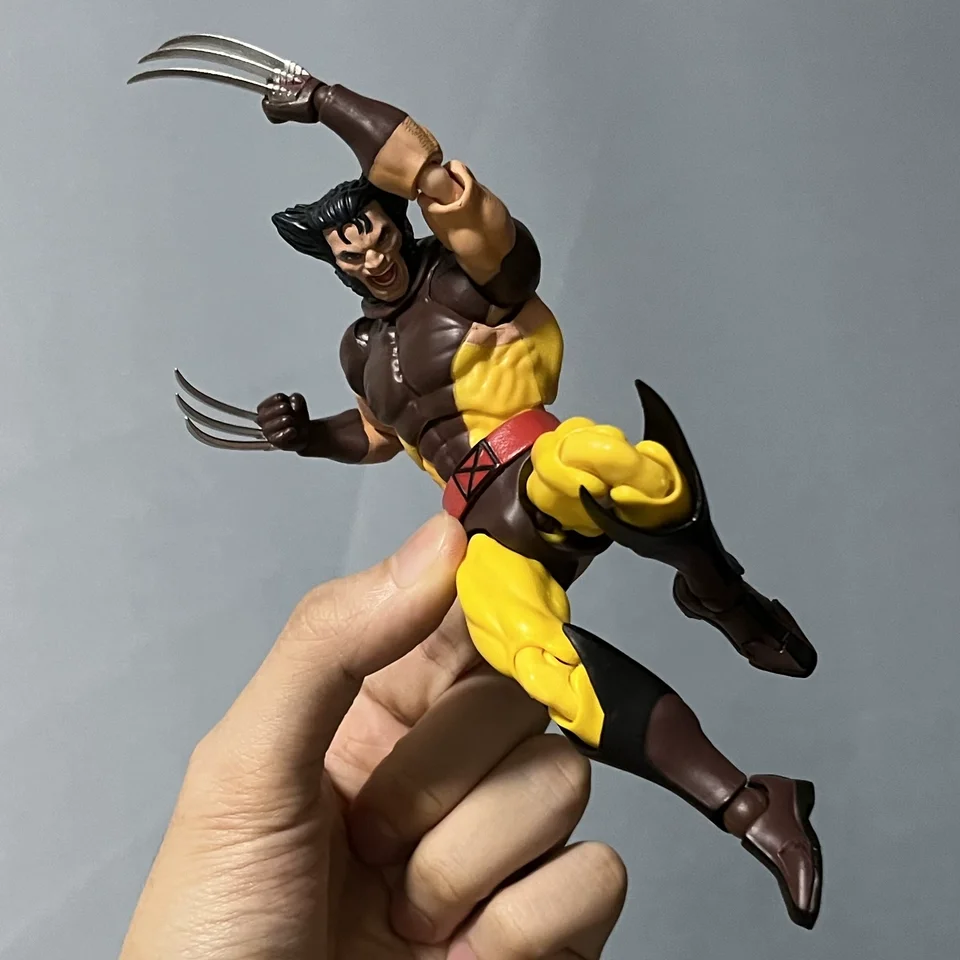 Nuevos juguetes Ct, figura de Wolverine, cómic marrón Mafex 138 x-men, figura de acción Shf, figura de Anime, modelo Ko, estatua, juguetes, regalos de navidad