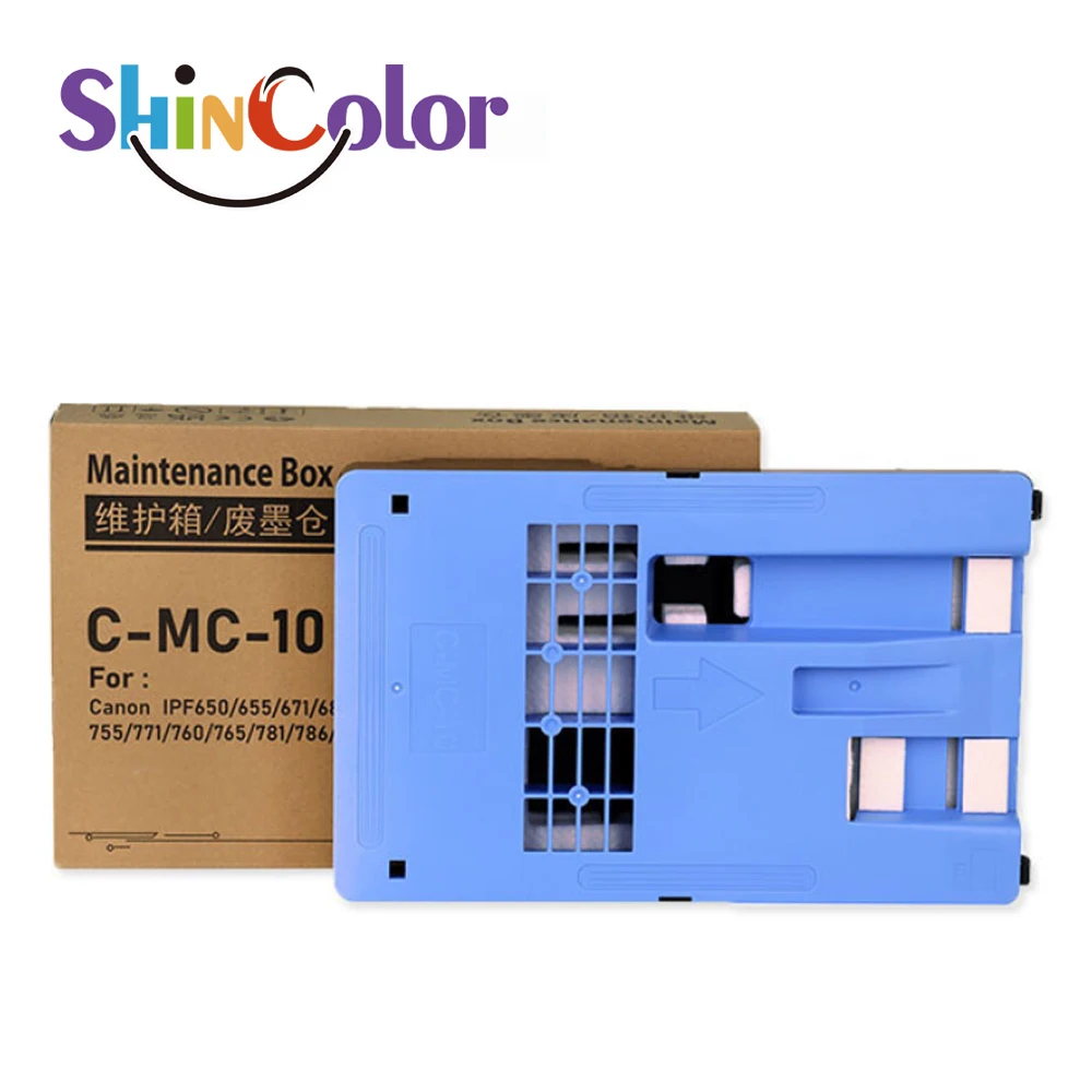 MC-10 Maintenance Cartridge for Canon IPF650 IPF655 IPF670 IPF680 IPF780 Printers 1320B014 Ink Cartridges Printer Parts
