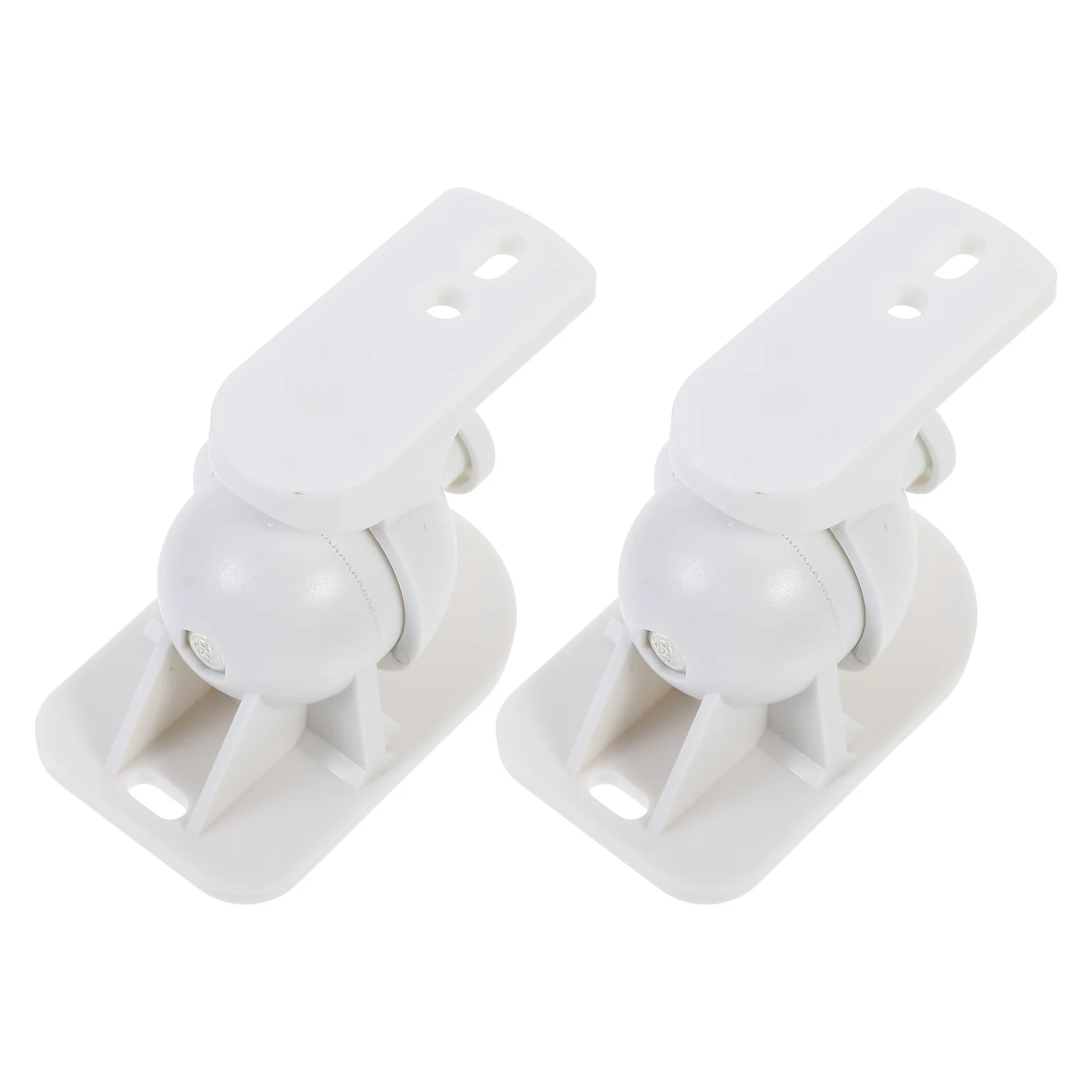 

2 set Speaker Wall Bracket Adjustable Swivel Tilt Mount For Surround Sound Gaming Room Kitchen Rv Bedroom Abs