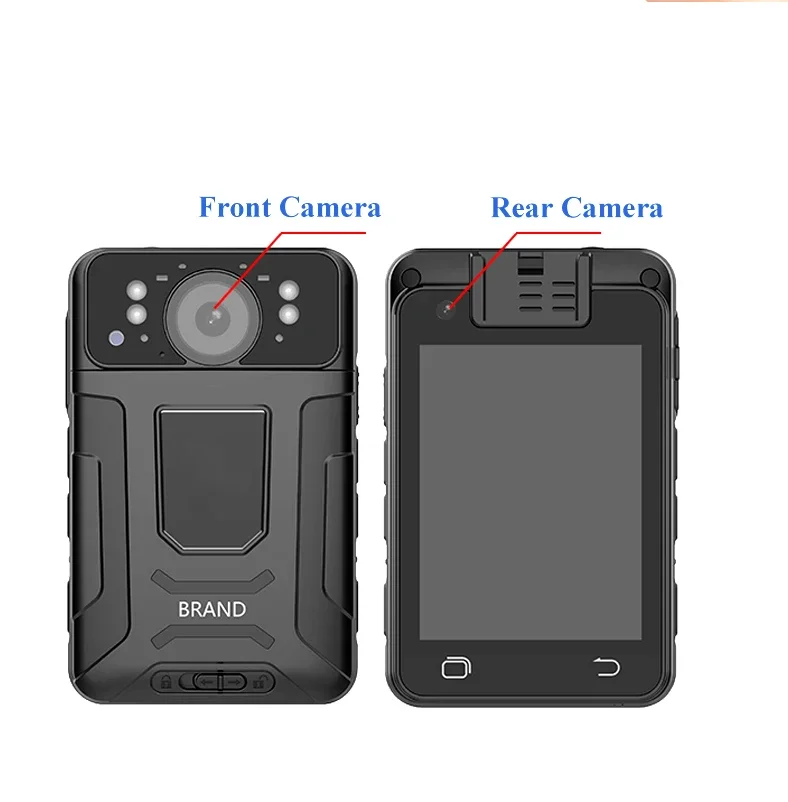 

4G Body . DVR AI Face recognition license plate identification for vehicle law enforcement