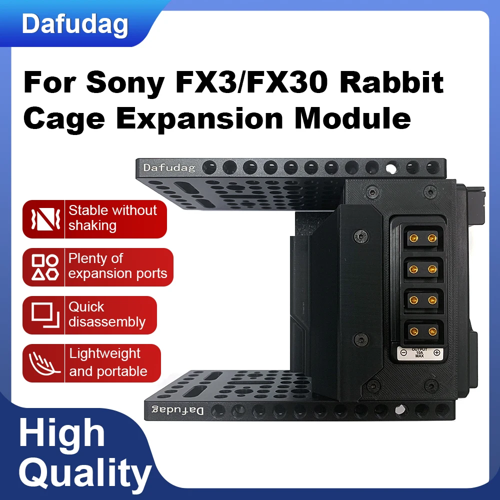 For Sony FX3/FX30 Rabbit Cage Expansion Module