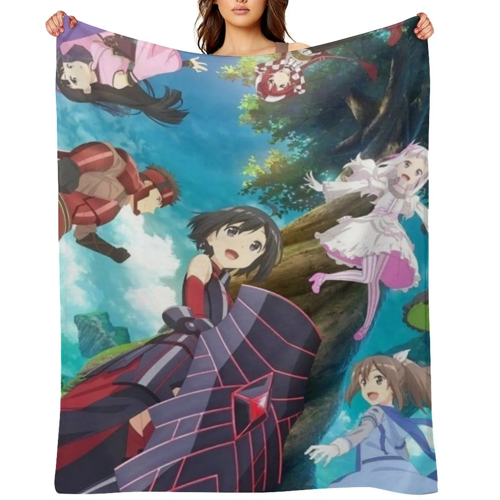 

BOFURI: I Don't Want to Get Hurt, so I'll Max Out My Defense 3 Throw Blanket Blankets For Sofas Sofa Bed Fashionable Blankets