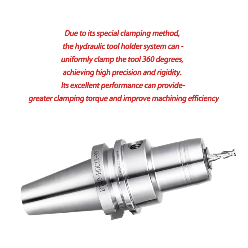 CNC ツール BT 油圧ツールホルダー高精度油圧チャックツールシャンク BT30 BT40 PHC06 PHC08 PHC10 PHC12 PHC16 コレット
