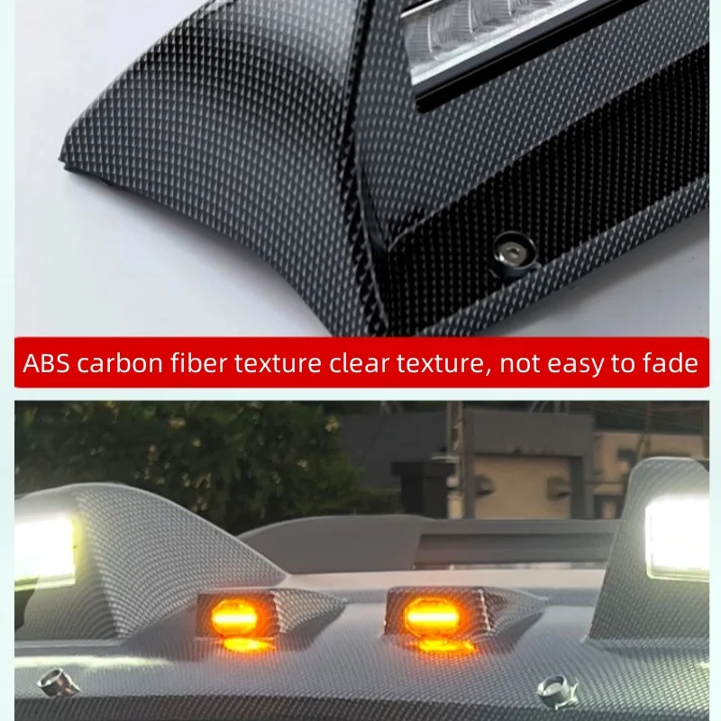 Automotive Roof Top Decoration Outdoor Daytime Running Light Roof Searchlight With Small Amber Light For The GWM Tank 300