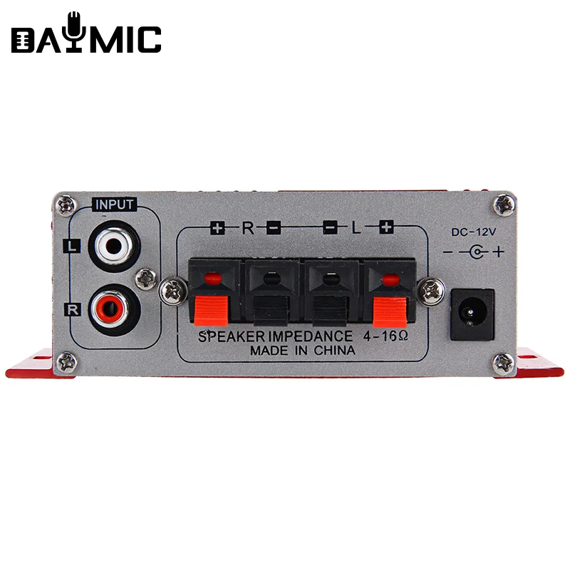 12 15VDC High Quality Mini CD DVD MP3 Input HIFI Handover Stereo 2 Channels Car Amplifier