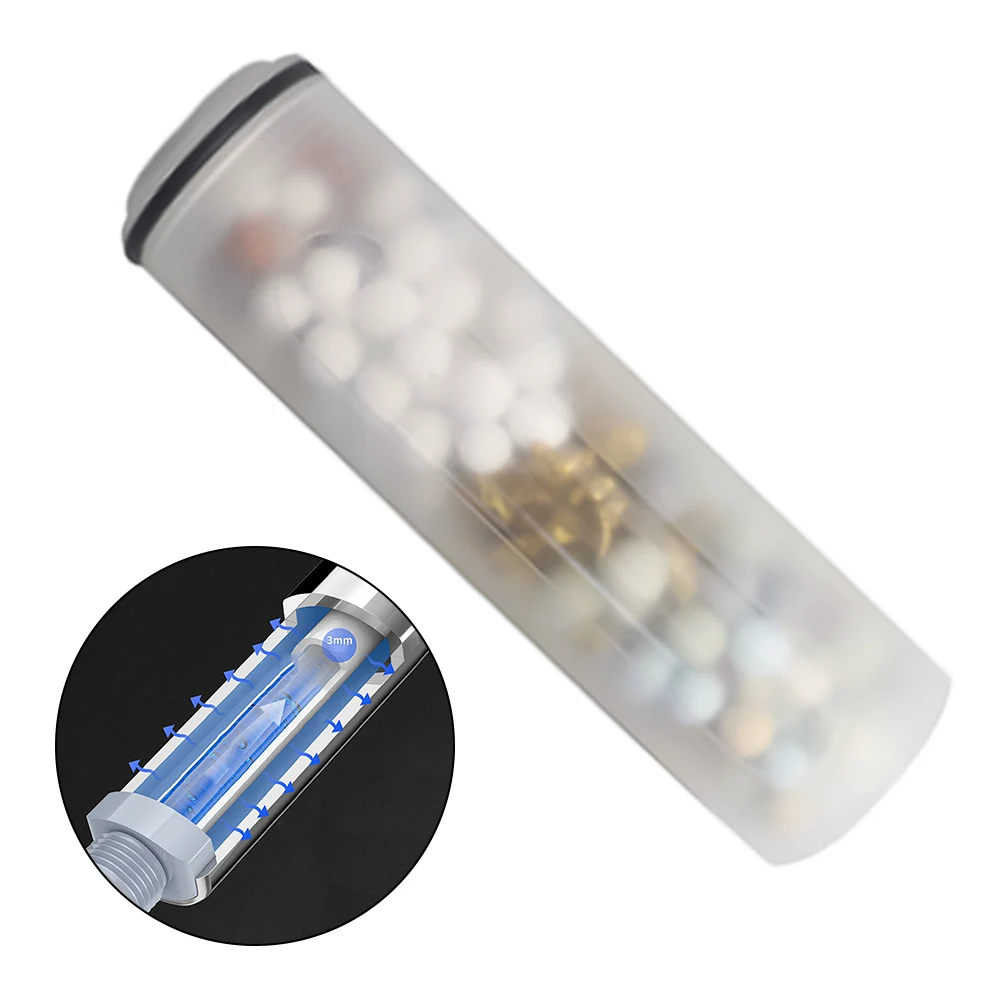 

Сменные картриджи для душа, 2 упаковки, совместимые с фильтрованными насадками для душа, многоступенчатая фильтрация для очистителя воды в душе