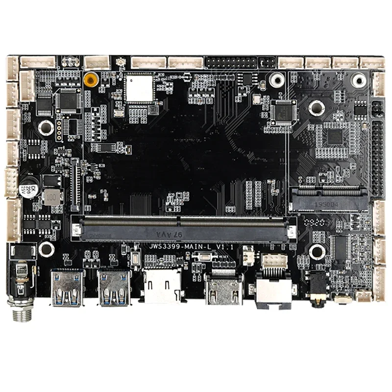 Android Mini Itx Mainboard, Motherboard Industrial, Alto Desempenho, Lvds EDP Display Output, Rk3399