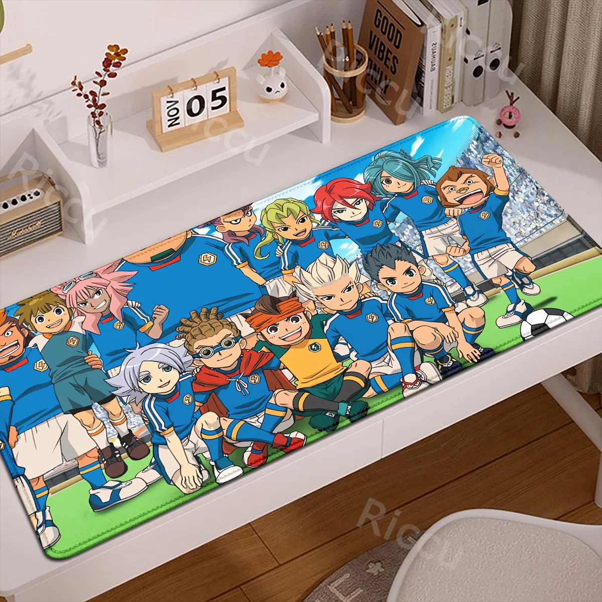 

XXL HD New MousePad Rubber Desk Mat Anime Inazuma Eleven Anti-slip Gamer Carpet Office Laptop Accessories Table Protect Mice Pad