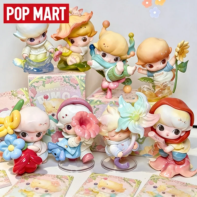 

NEW POP MART Genuine Dimoo Moments In Bloom Series Figures Mystery Blind Box Cute Desktop Ornament Anime Figure Doll Firend Gift
