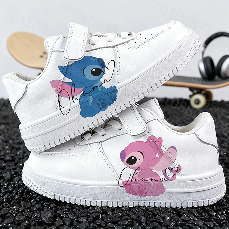 

2025 Hot Selling popular Stitch Parent child shoes man woman Cute Printing boys girls casual shoes birthday gift