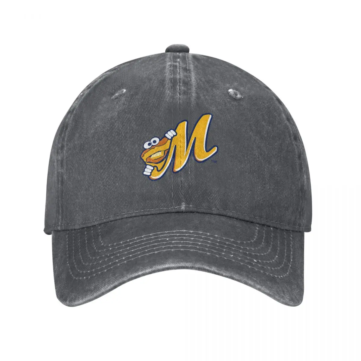 Montgomery Biscuits Baseball Cap Sunscreen Golf Golf Cap Beach Bag For Men Women's