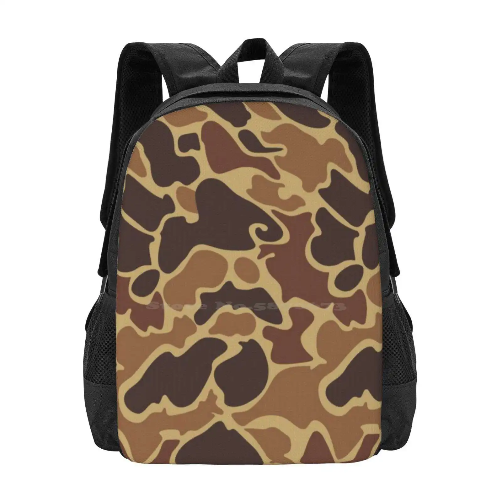 Duck Camo Hot Sale Schoolbag Backpack Fashion Bags Duck Camo Hunting Is Life Fishing Is Life Hunt Fish Country Life Country