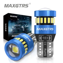 2 adet T10 LED LED ampuller kırmızı Canbus 194 168 LED gümrükleme sarı işık araç İç okuma kapı gövde plaka lambası 6500K