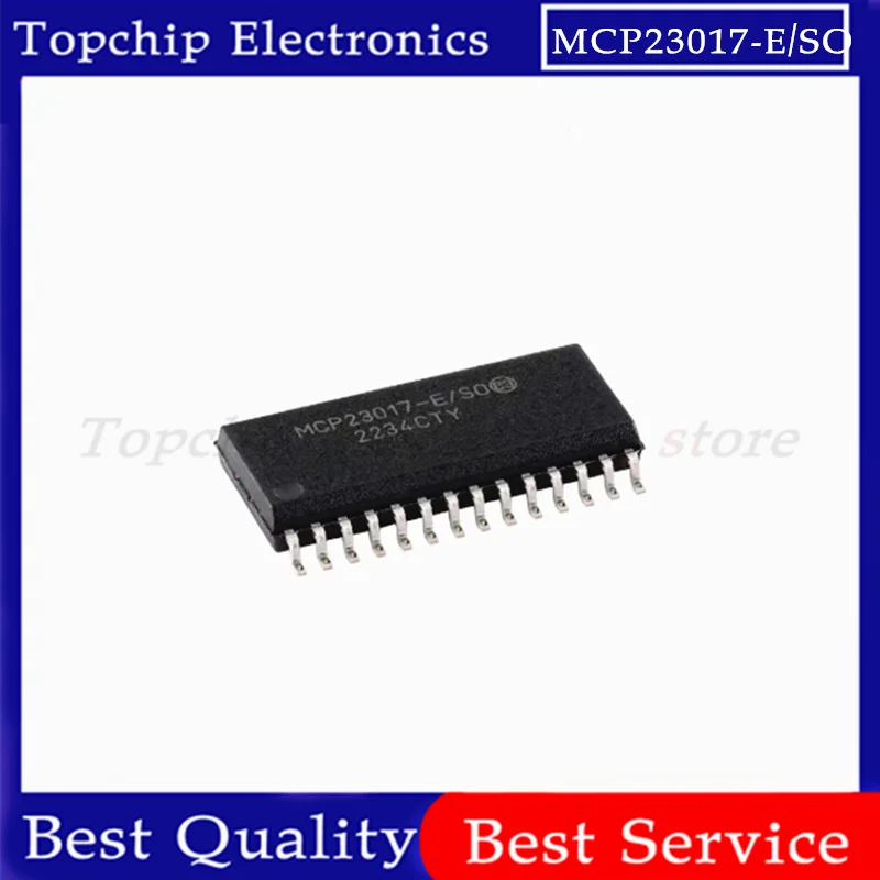 

5pcs MCP23017-E/SO MCP23017 MCP23S17-E/SO SOP-28