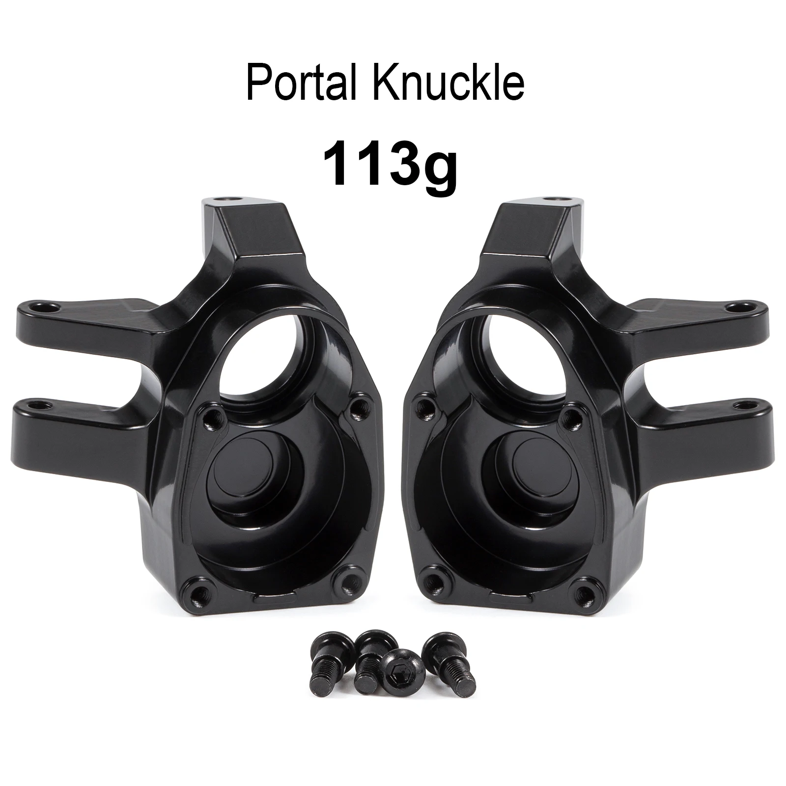 Messinggewichte Achsschenkel Portalabdeckung Diff-Abdeckung für Axial 1/10 Capra SCX10 III AR45 Poratl Achse
