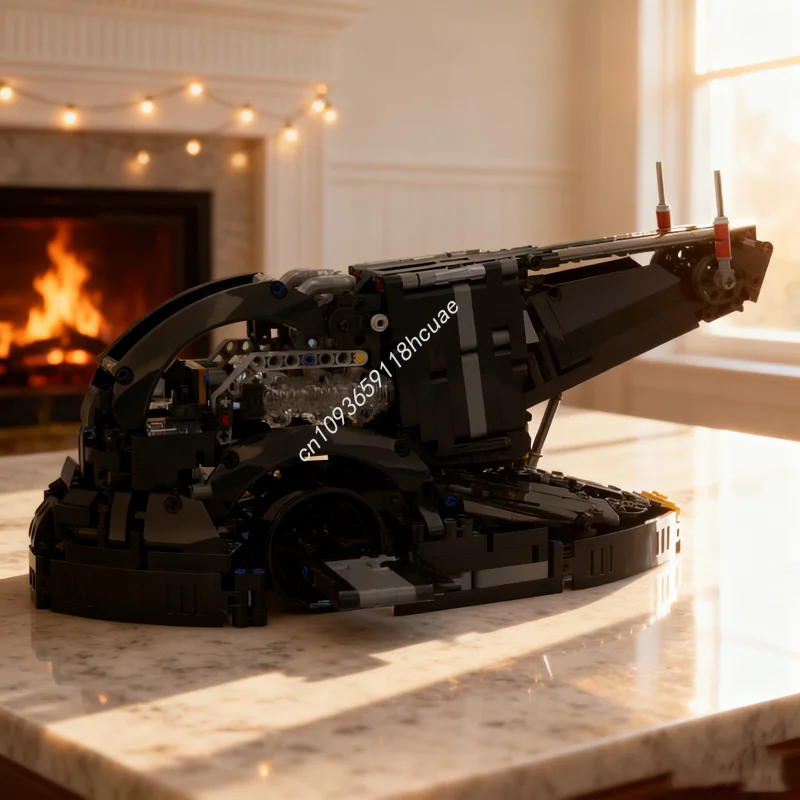 1182 elementy MOC Slave 1 Model Bitewny Gwiezdny Wojownik Klocki Konstrukcyjne Architektura Zabawki DIY Kreatywne Pomysły na Prezenty Świąteczne Edukacyjne Klocki