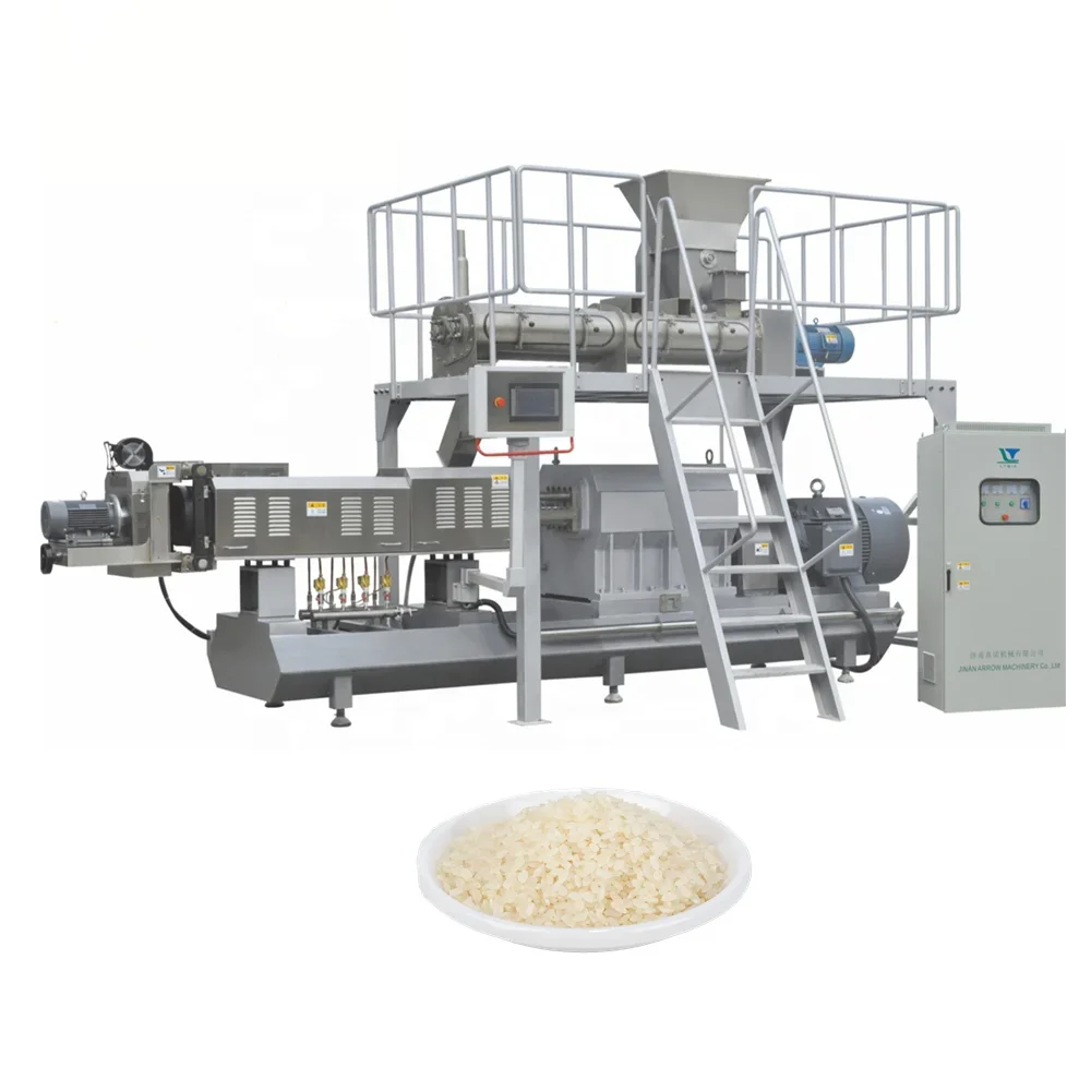 Hot Sale Screw Extruder Enriched Nutritional Fortified Rice Extruder Machine