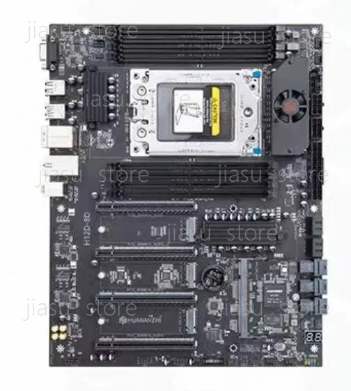 H12d-8d Atx Motherboard Epyc 7002/7003 Socket Sp3 Series Motherboard Pcie 4.0 X16, 3x M.2 Nvme, 2.5gbe