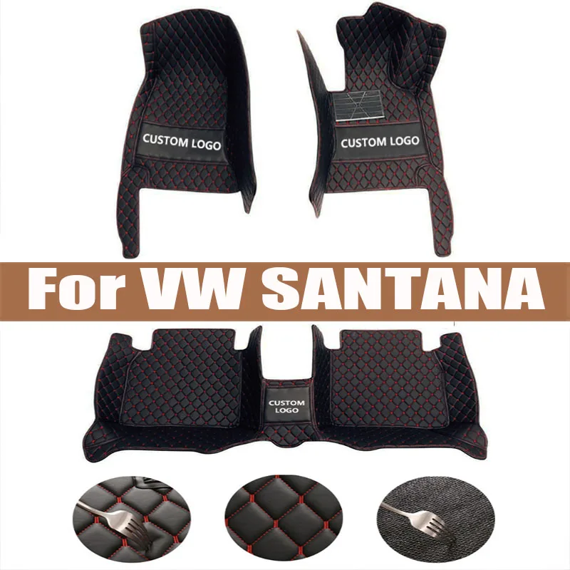 

Car Floor Mats For VW VW SANTANA 1999 2000 2001 2002 2003 2004 2005 2006 2007 Custom Auto Foot Pads Interior Accessories