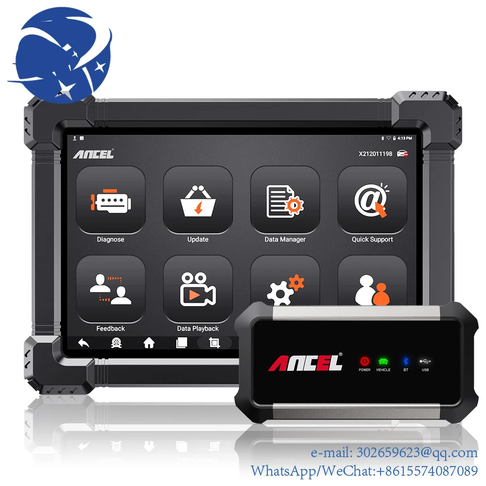 

Professional Heavy Duty Truck Diagnostic Tools ANCEL X7 HD Scanner Full System DPF ECU Reset