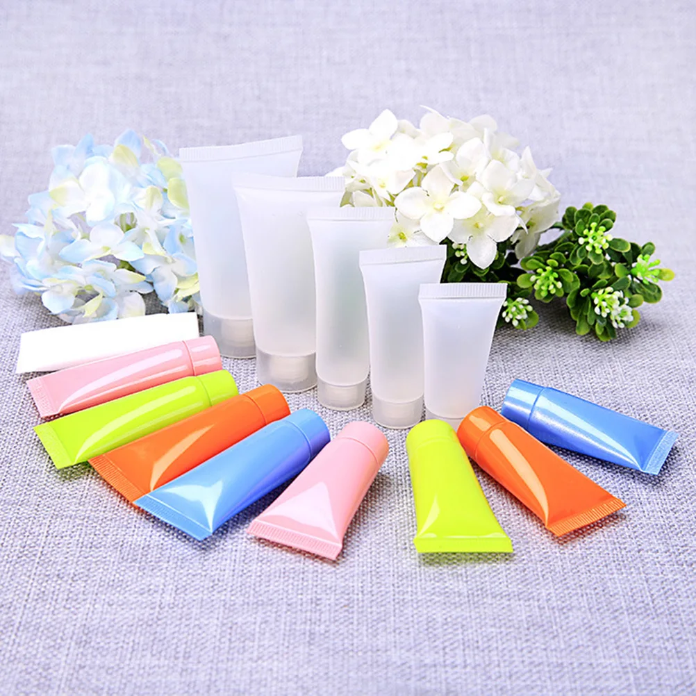 

20Pcs Portable Hose Lotion Bottles Reusable Cosmetics Dispensing Containers for Travel Home Bathroom Shampoo Hose Lotion Bottle