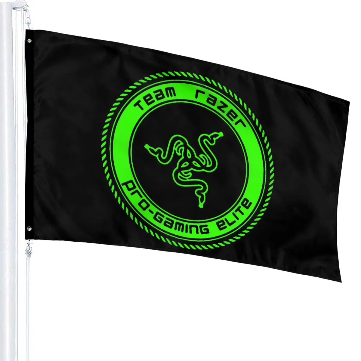 593-Razer Game Team Razer T- All Size 100Guarantee Fashion New Design Logo Game Different Many Colors Loose Flag