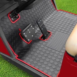 Roykaw Golf Cart Mat Full Coverage Floor Liner for EZGO TXT (1994-up), Express S4 (2012-2020), Workhorse/Valor Models