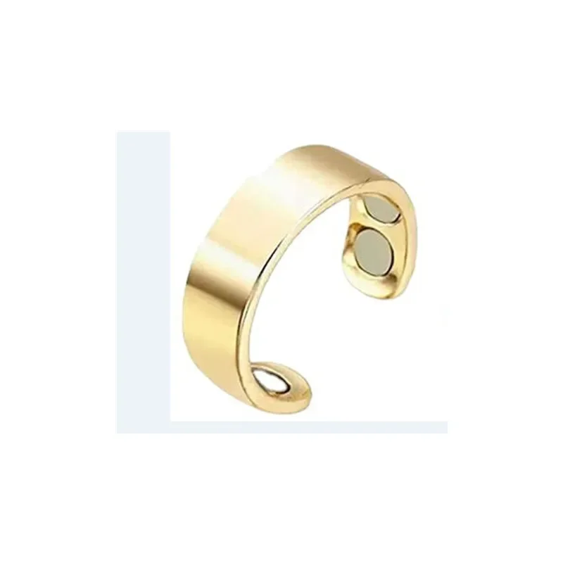 Copper Rings Simplicity Magnetic for Women Men Jewelry Acero Inoxidables Premium Кольцо Женское Бижутерия