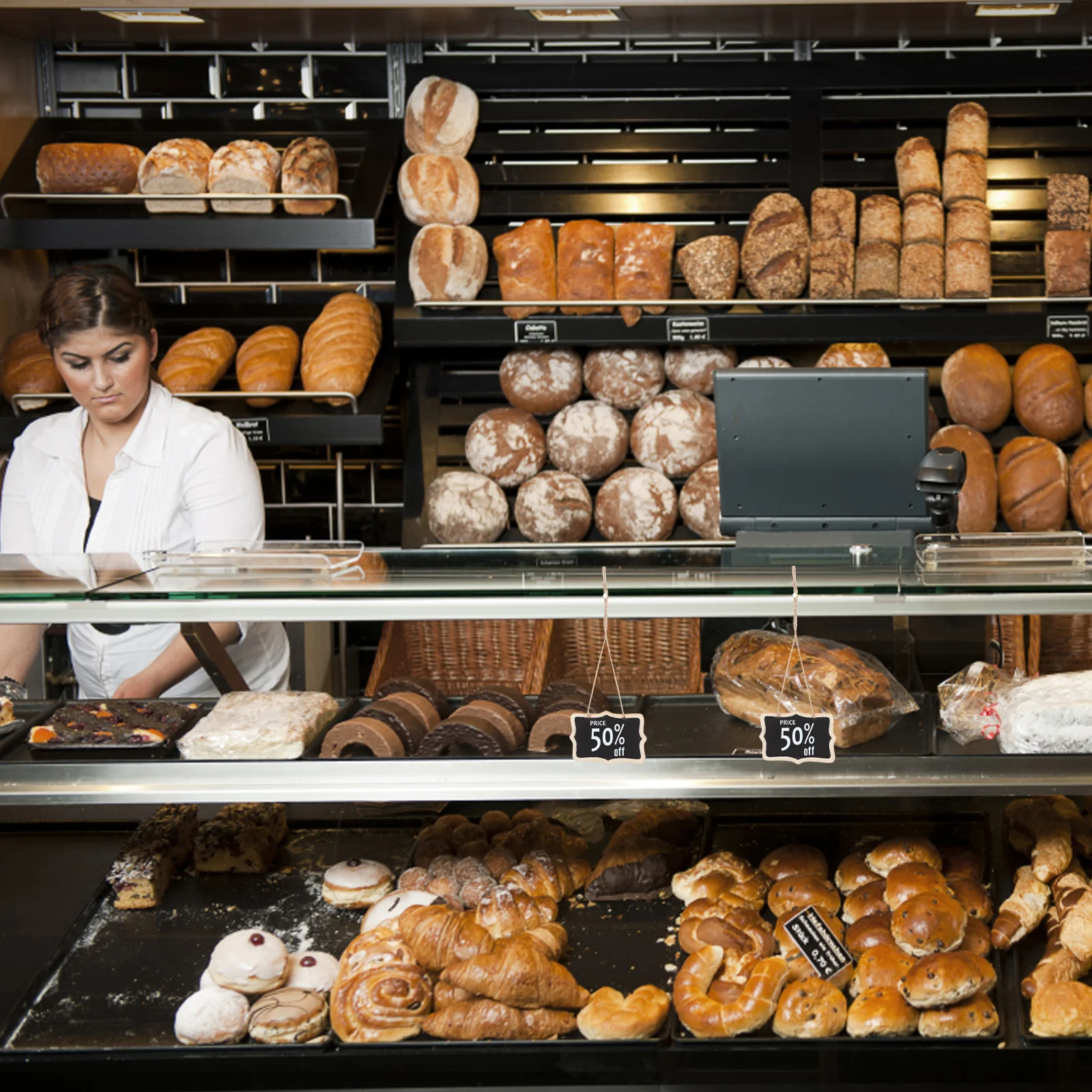 

10pcs Mini Blackboard Wooden Small Chalkboard Sign For Home Wedding Party Decor Message Board Kitchen Menu Store Hours Office