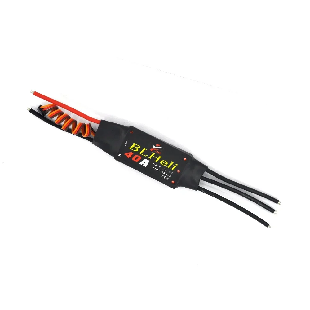 BLHeli 12A 20A 30A 40A 50A 60A 80A ตัวควบคุมความเร็วแบบไร้แปรงถ่าน (Brushless ESC) พร้อม UBEC สำหรับโดรนควอดคอปเตอร์ โมเดลเครื่องบิน ปีกตรึง หลายแกน DIY FPV RC