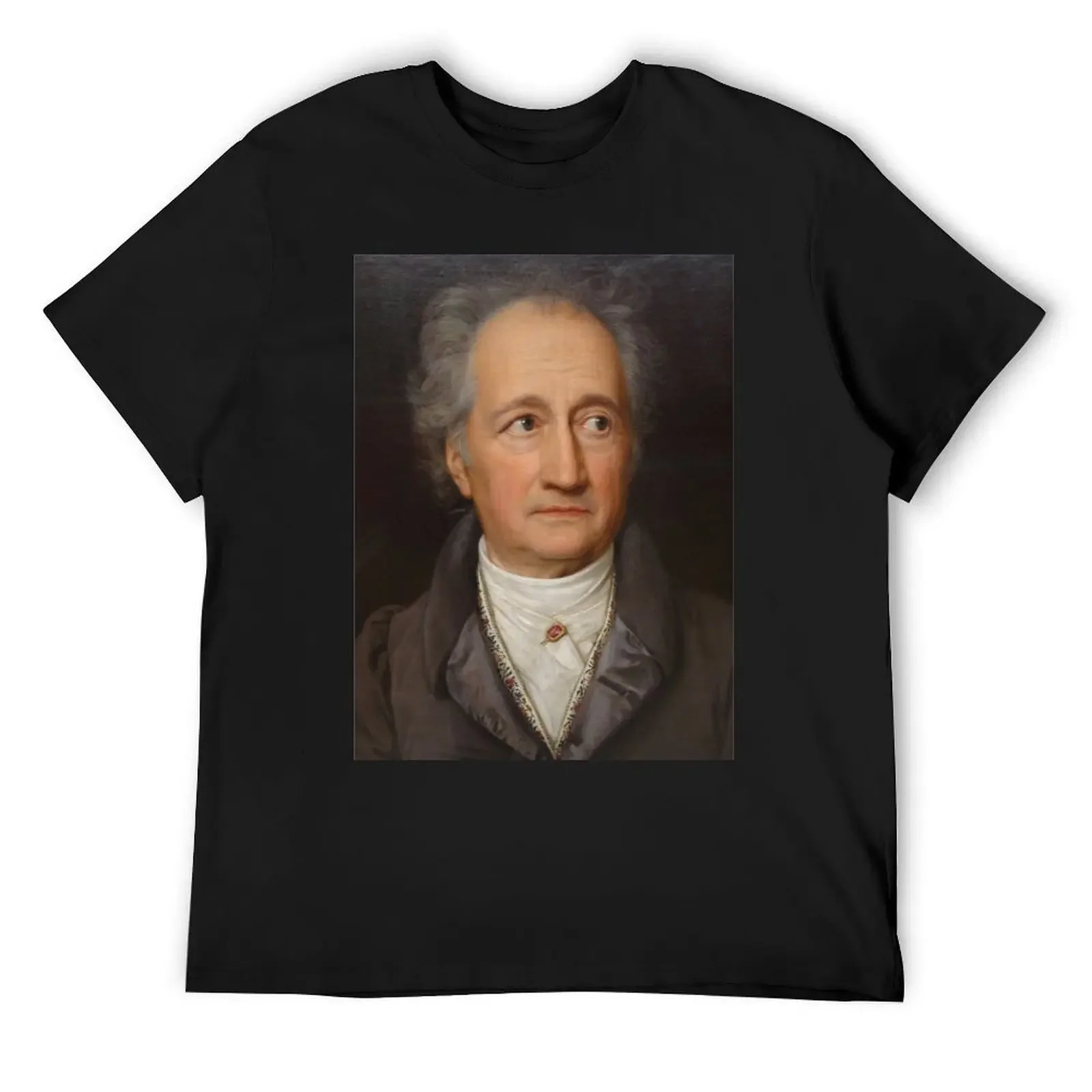 

Johann Wolfgang von Goethe T-Shirt boys whites luxury t-shirt vintage cotton man t-shirts mens big and tall t shirts