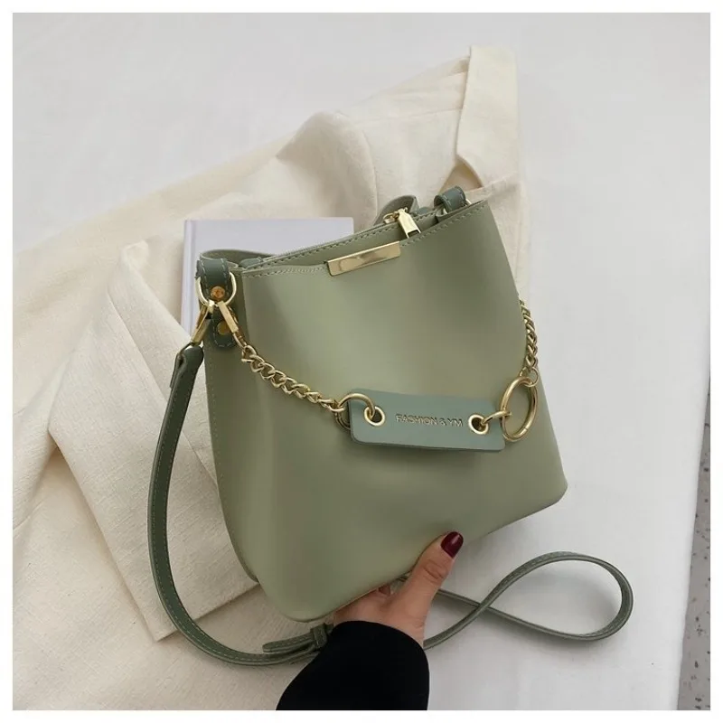 Elegant Diaper Bag Fashionable Leather Satchel Unique Square Shape Original Retro Letter Logo Large Capacity For Party