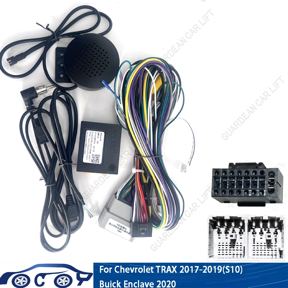 

16 Pin Car Audio Wiring Harness with Canbus Box For 2019 Chevrolet TRACKER TRAX Buick Enclave Stereo Installation Cable Adapter