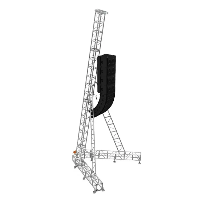 【Direct Factory Sale】Best Price Line Array Speaker Truss Speaker Lift Speaker Tower Truss Crank Stand For Concert