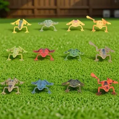 

Набор из 12 игрушек-лягушек для детей, имитация лягушек, подарок для детей, товары для вечеринок, головоломка-жаба, игрушка-головоломка в форме лягушки, ручная игрушка