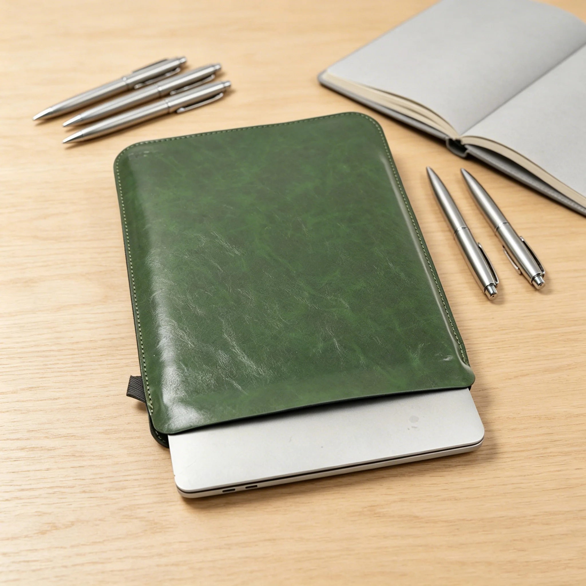 Capa Protetora Interna Fina e Leve para Laptop de 13/14/15/16 Polegadas com Fixação por Cordão Elástico para MacBook Air Pro