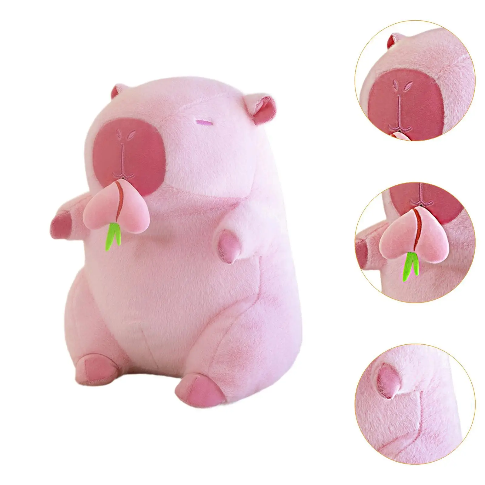 Capibara Animal relleno Decoración del hogar Cómodo juguete de peluche capibara relleno