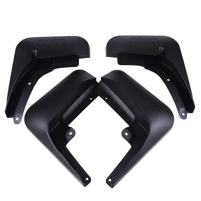 Car fender fit FOR 2016 2017 AUDI Q7 4PCS MUDFLAPS MUD FLAP FLAPS SPLASH GUARD MUDGUARDS TPE 4 pcs / Set