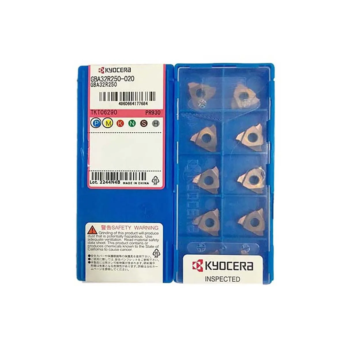 

Original GBA32R 050-005 075-005 095-005 100-005 125-020 150-020 175-020 200-020 250-020 PR930 Grooving Inserts