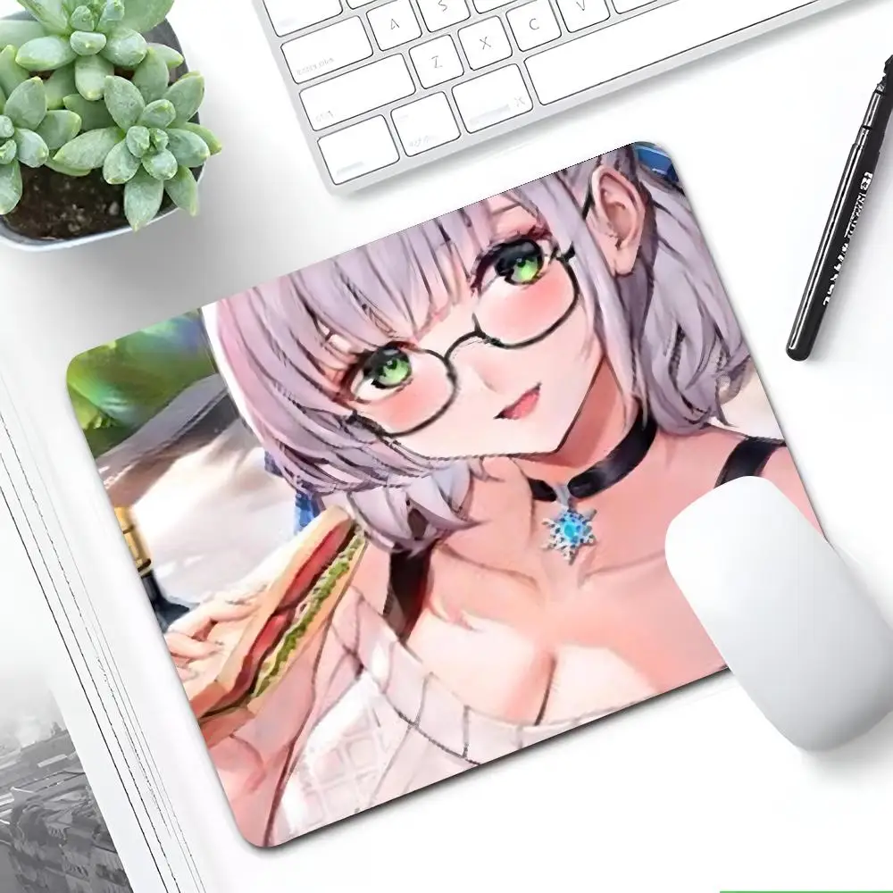 Shirogane Noel  MINISO Mouse Pad E-sports players Game Accessories Game Keyboard Pad Gamer Desktop Mat Deskmat Keyboard Pad XXL