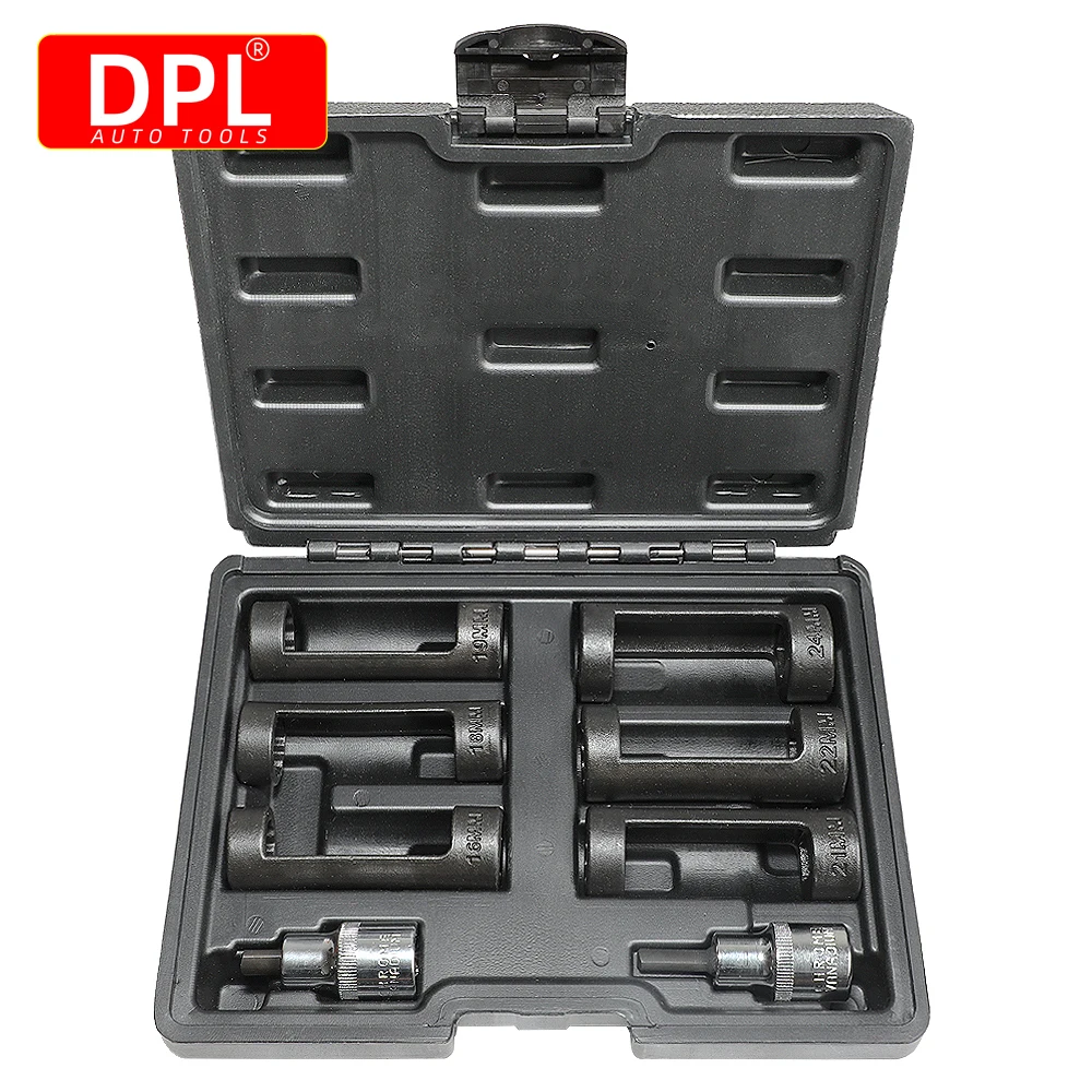 드라이브 서스펜션 스플라이스 소켓, 완충기 도구 스트럿 너트 플러그, 16mm, 18mm, 19mm, 21mm, 22mm, 24mm, 12 포인트, 1/2 인치