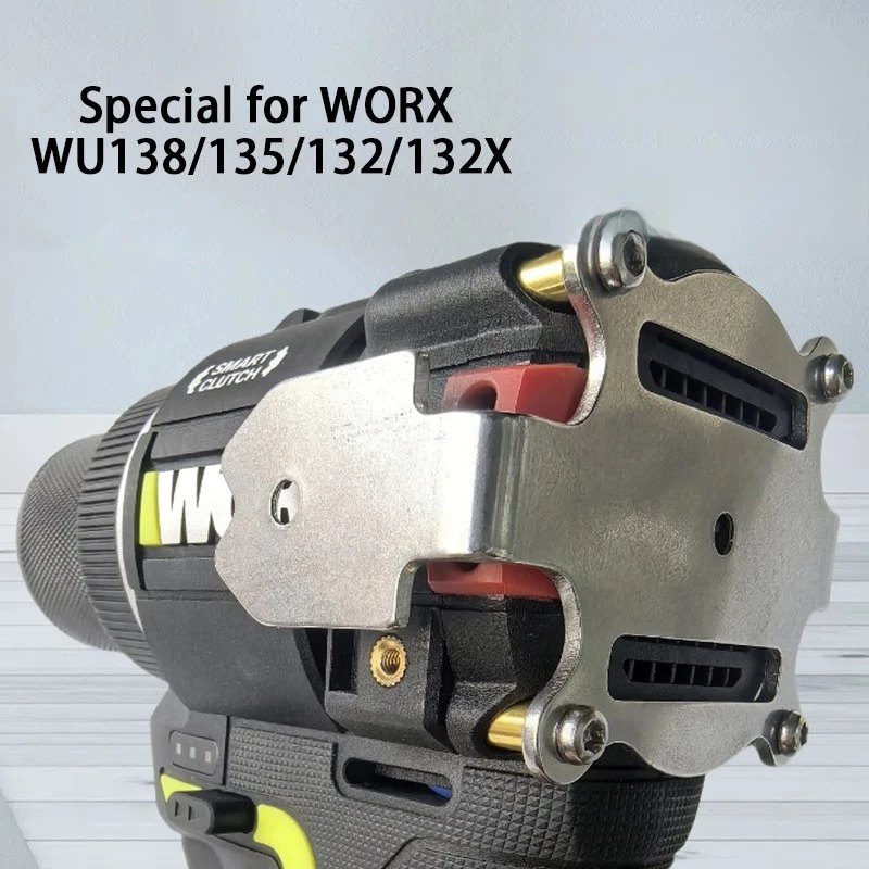Special for WORX WU138/135/132/132X Quick Hanging Screwdriver Head Clip Electric Drill Modification Quick Hanging Waist Magnetic