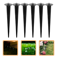 12pcs Yard Stakes For Solar Outdoor Solar Powered Lamp Garden Light Stakes Outdoor Outdoor Lights Stakes For Garden Lights