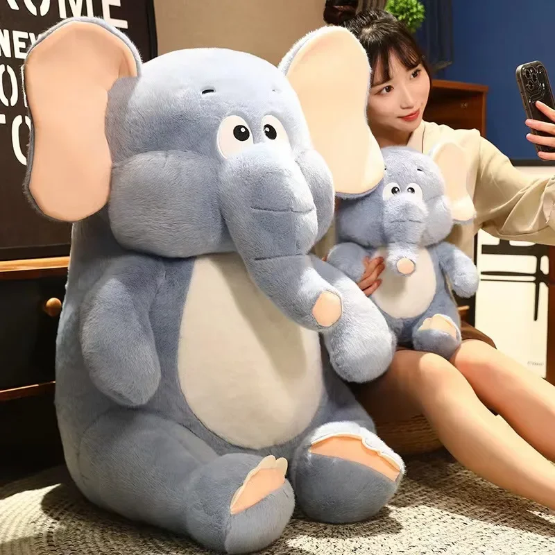 22-85CM Disney Dumbo Doll Anime Cartoon Grey Elephant Plush Toy Soft Cute Stuffed Collection Accompany Children's Birthday Gift