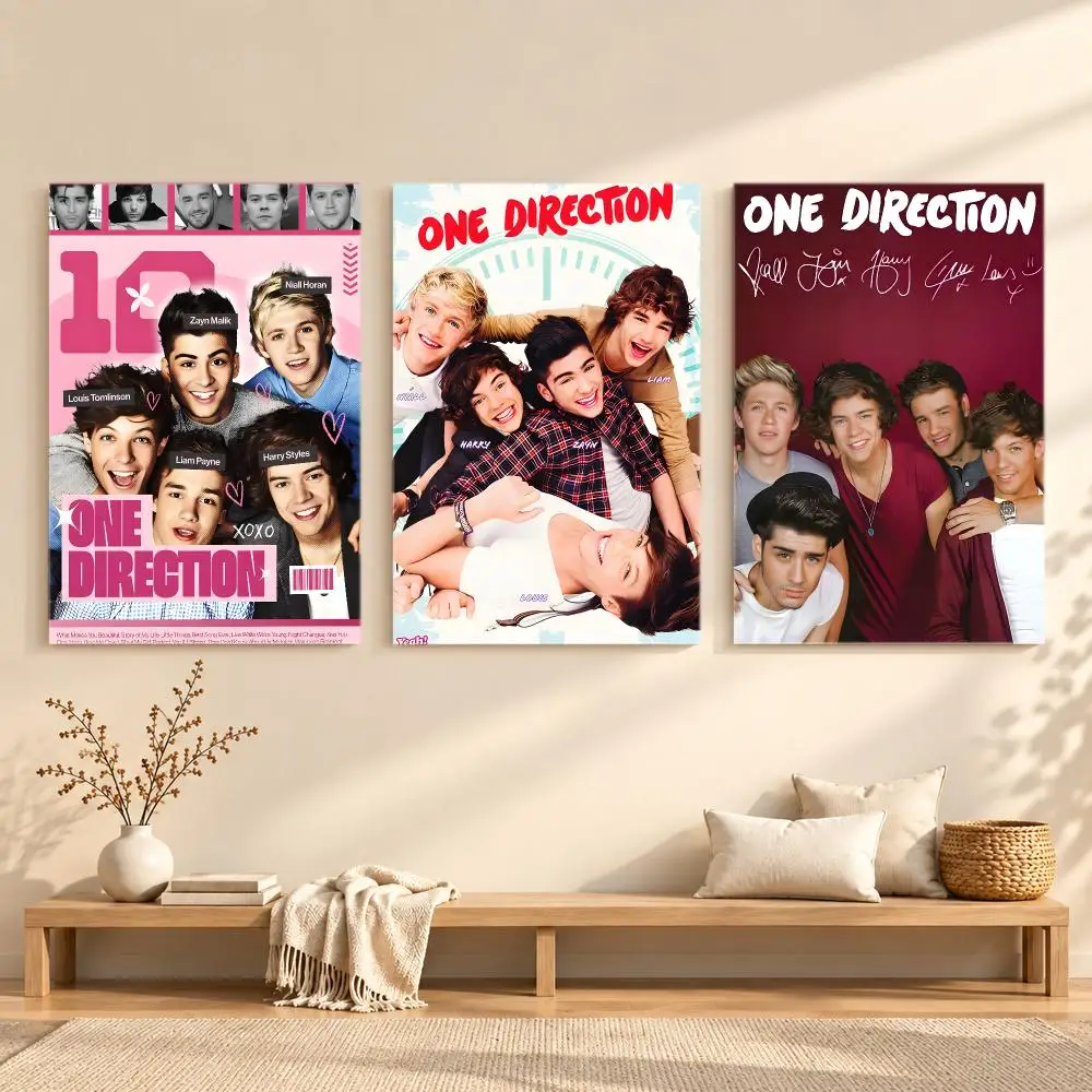 Pop Band One Direction Poster Series Print Unframed Aesthetic Wall Decor Gift Living Room Bedroom